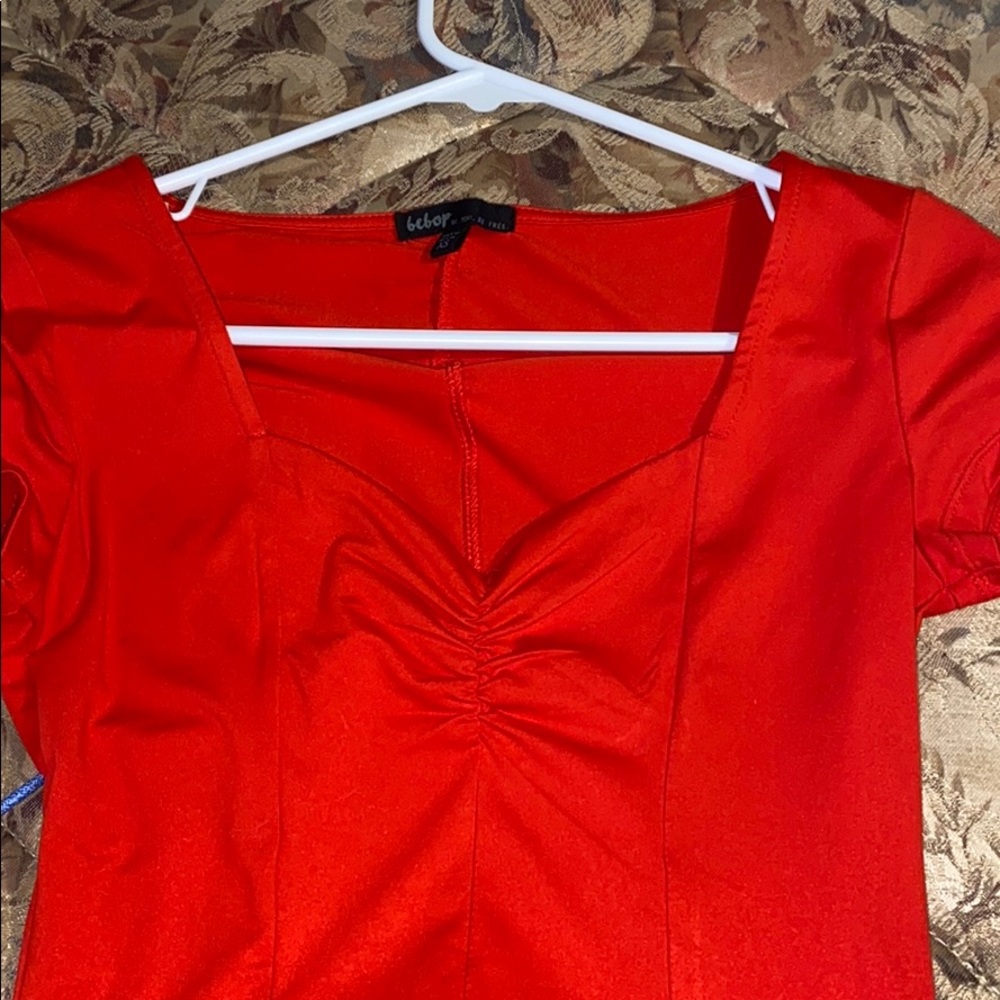 Red dress